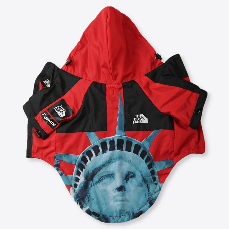 Dog Clothes Raincoat for Small Big Dogs
