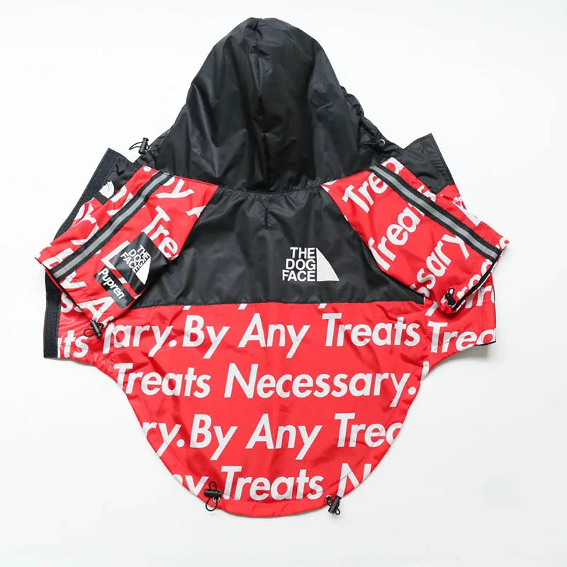 Dog Clothes Raincoat for Small Big Dogs
