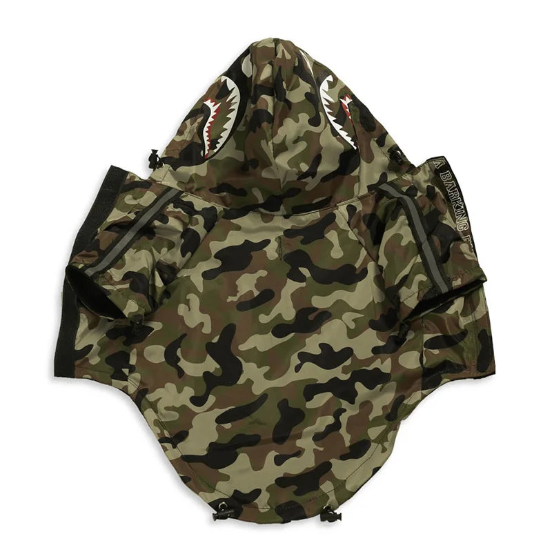 Dog Clothes Raincoat for Small Big Dogs