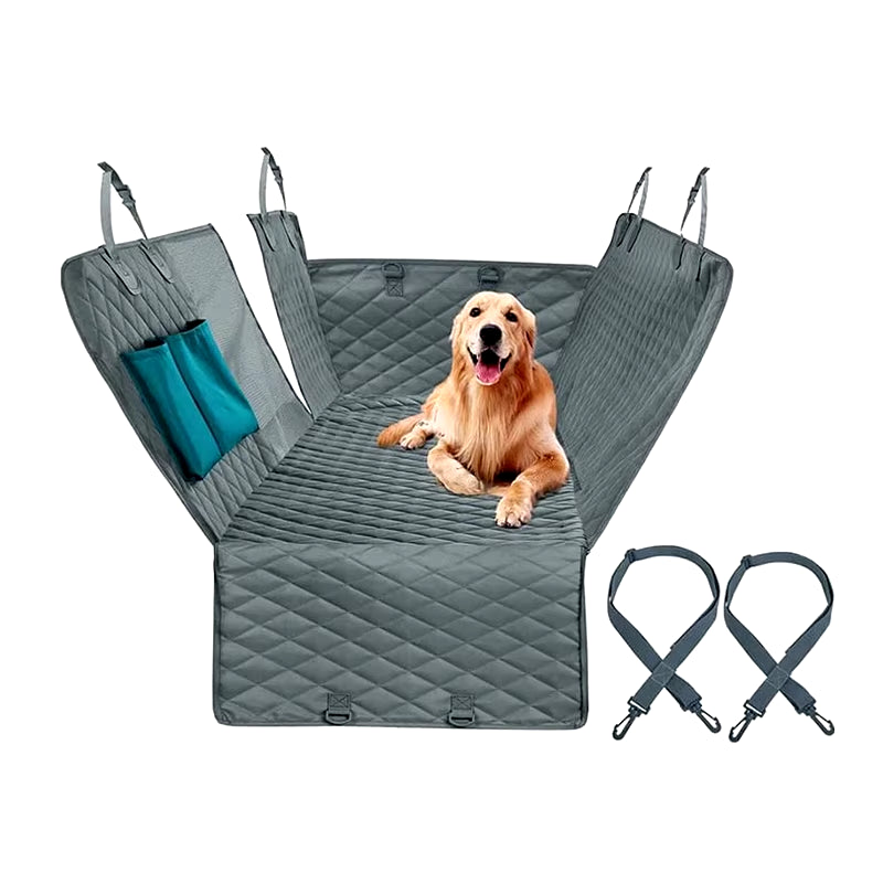 143×153CM Double Zipper Car Pet Seat Pad Waterproof Dirt Resistant