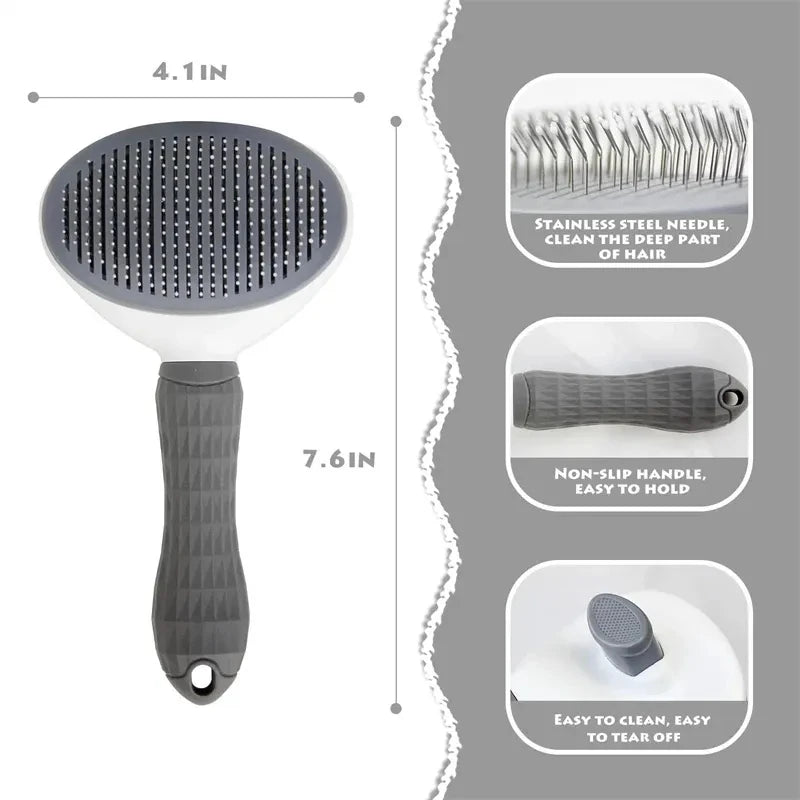 Self-Cleaning Pet Hair Remover