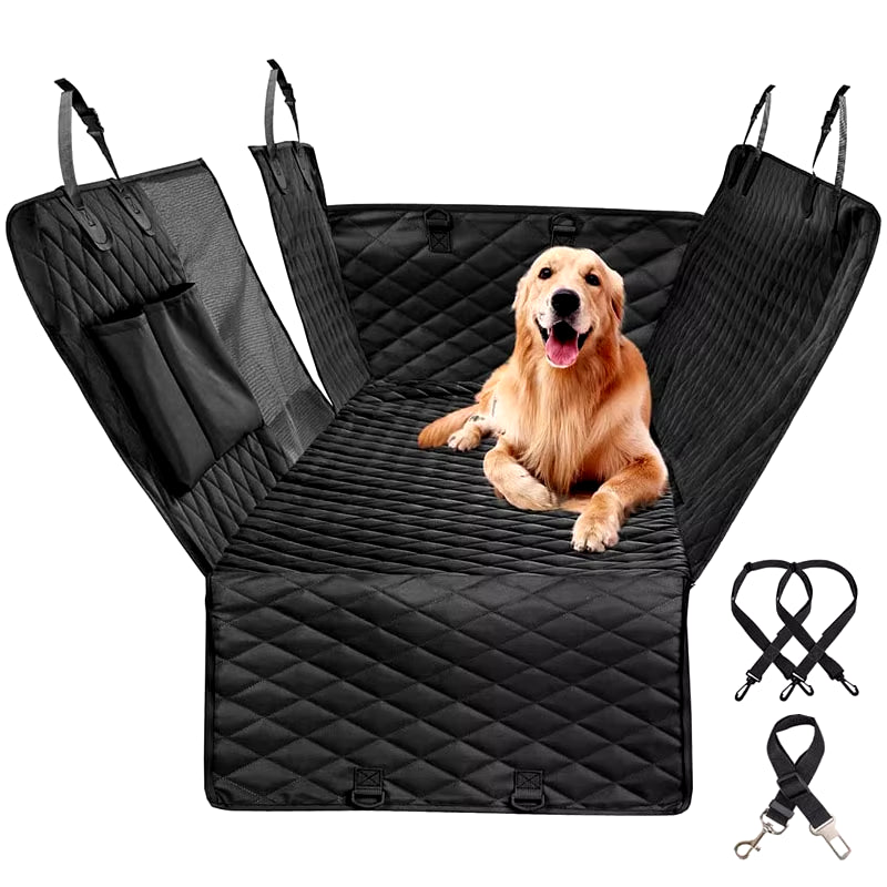 143×153CM Double Zipper Car Pet Seat Pad Waterproof Dirt Resistant