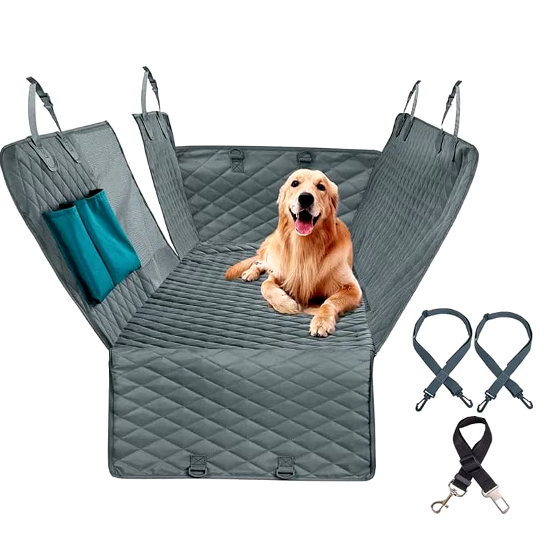 143×153CM Double Zipper Car Pet Seat Pad Waterproof Dirt Resistant